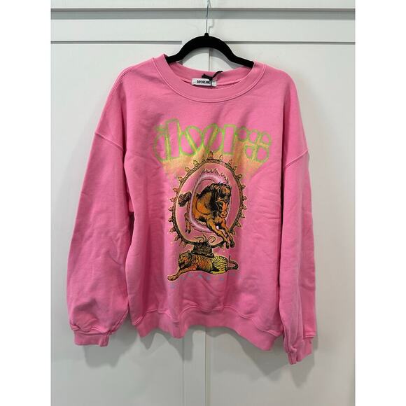 NWT Daydreamer The Doors Strange Days Crewneck Sweatshirt Size L - Picture 1 of 5